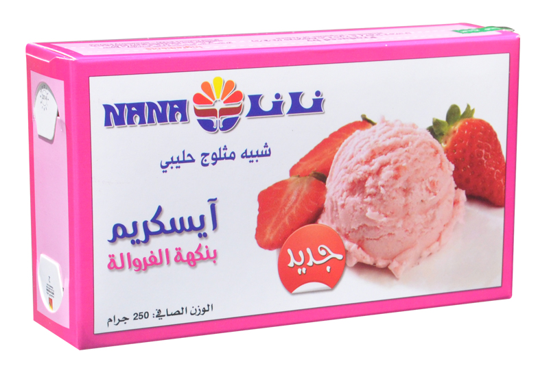 أيسكريم بواكت - نانا بنكهة الفراولة