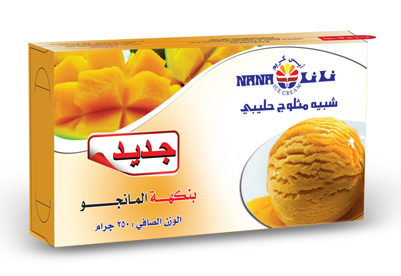 ايسكريم بواكت - نانا  بنكهة المانجو